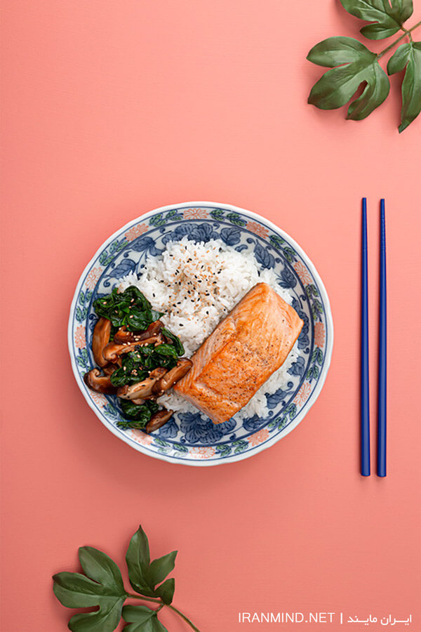 رنگ در عکاسی از غذا نقش مهمی دارد