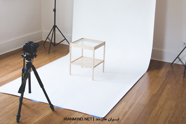 آموزش عکاسی زمینه سفید ، عکاسی پشت زمینه سفید از محصول